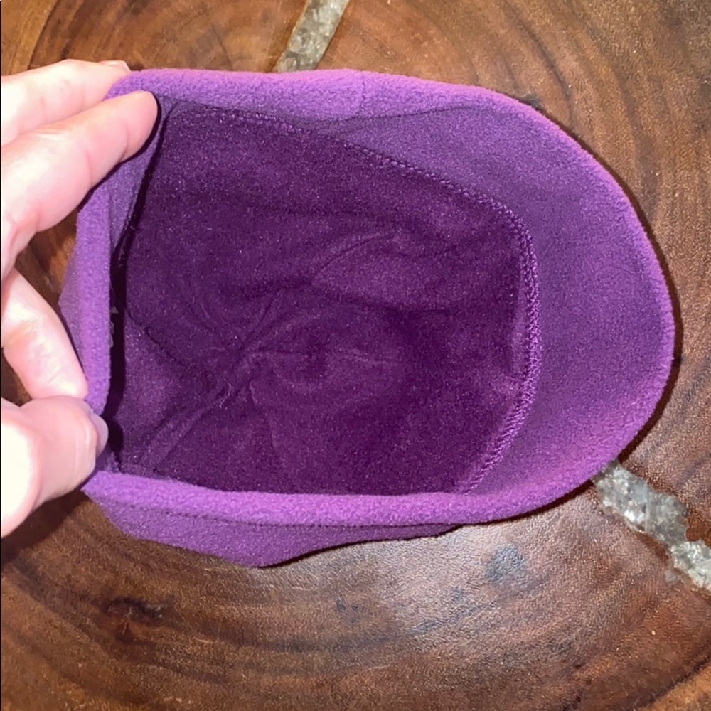 Academy Purple fleece beanie One Size Fits All​ - Picture 2 of 5